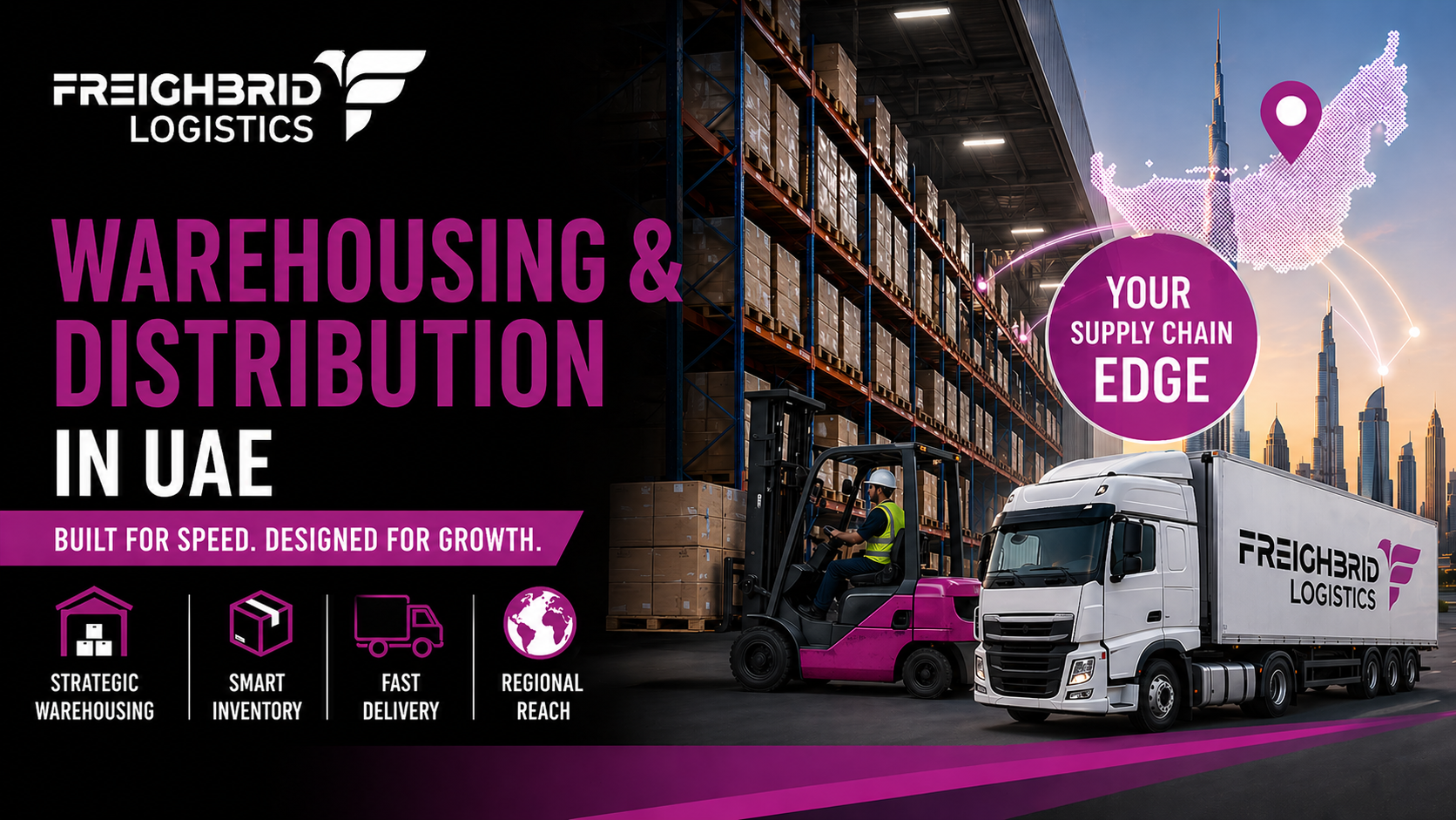 Looking for reliable warehousing and distribution UAE? Get end-to-end logistics, inventory management, and fast regional delivery from one partner.