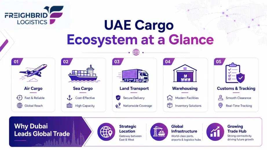 Top cargo companies in dubai & UAE